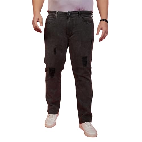 Image of Bigbanana Plus Size Men's Regular Fit Washed Jeans