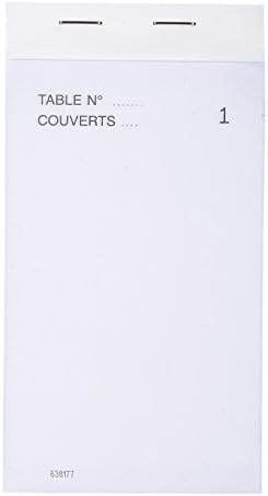 Bloc Maitre D'hôtel Duplis 50 Feuilles | Mobilier Design, Fauteuils & Fournitures De Bureau