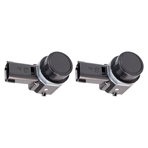 Image of TRQ Front Outer Parking Assist Sensor Set 2 Piece for 2015-2018 Ford Edge 2016-2018 Explorer Focus 2017-2020 Fusion Lincoln Continental MKX MKZ