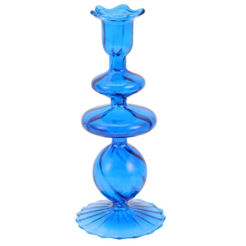 Candlestick Home Decorative Candleholder Decorative Candle Holder Candle Display Stand Elegant Candle Stand Wedding Decoration Home Desk Decor Desktop Decor Glass Candle Holder