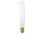 Satco S3280 130V Intermediate Base 20-Watt T6.5 Light Bulb, Clear – view 2
