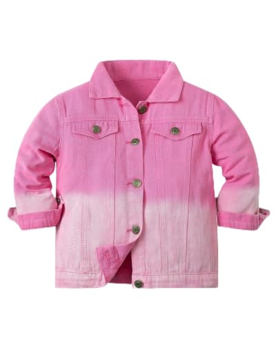 Image of Joe Wenko Kids Toddler Baby Boys Girls Casual Outerwear Denim Jacket