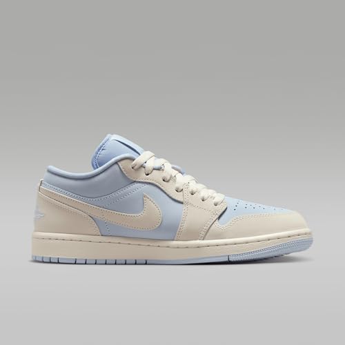 Air Jordan 1 Low SE Women's Shoes (IB4003-407, Hydrogen Blue/Sail)3