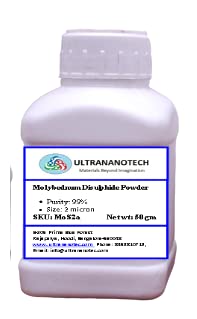 Ultranano Tech Molybednum Disulphide Micron Powder For Scientific And Laboratory Use (50g) (B09LLXPZ9L) Amazon Price History, Amazon Price Tracker