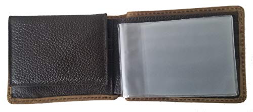 Custom Masonic Square and Compasses Nocona Signature Brown Bi-fold Wallet2