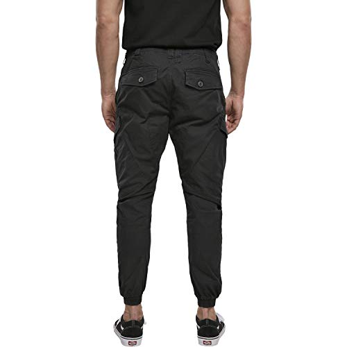 Brandit Ray Vintage Trousers Black Size S #TOP1