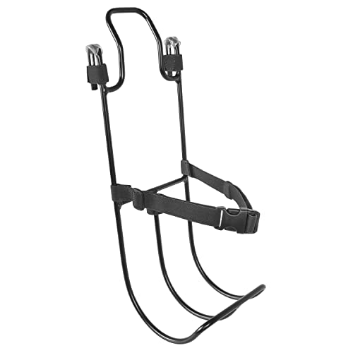 Universaler Taschenhalter für Gepäckträger, Schwarz