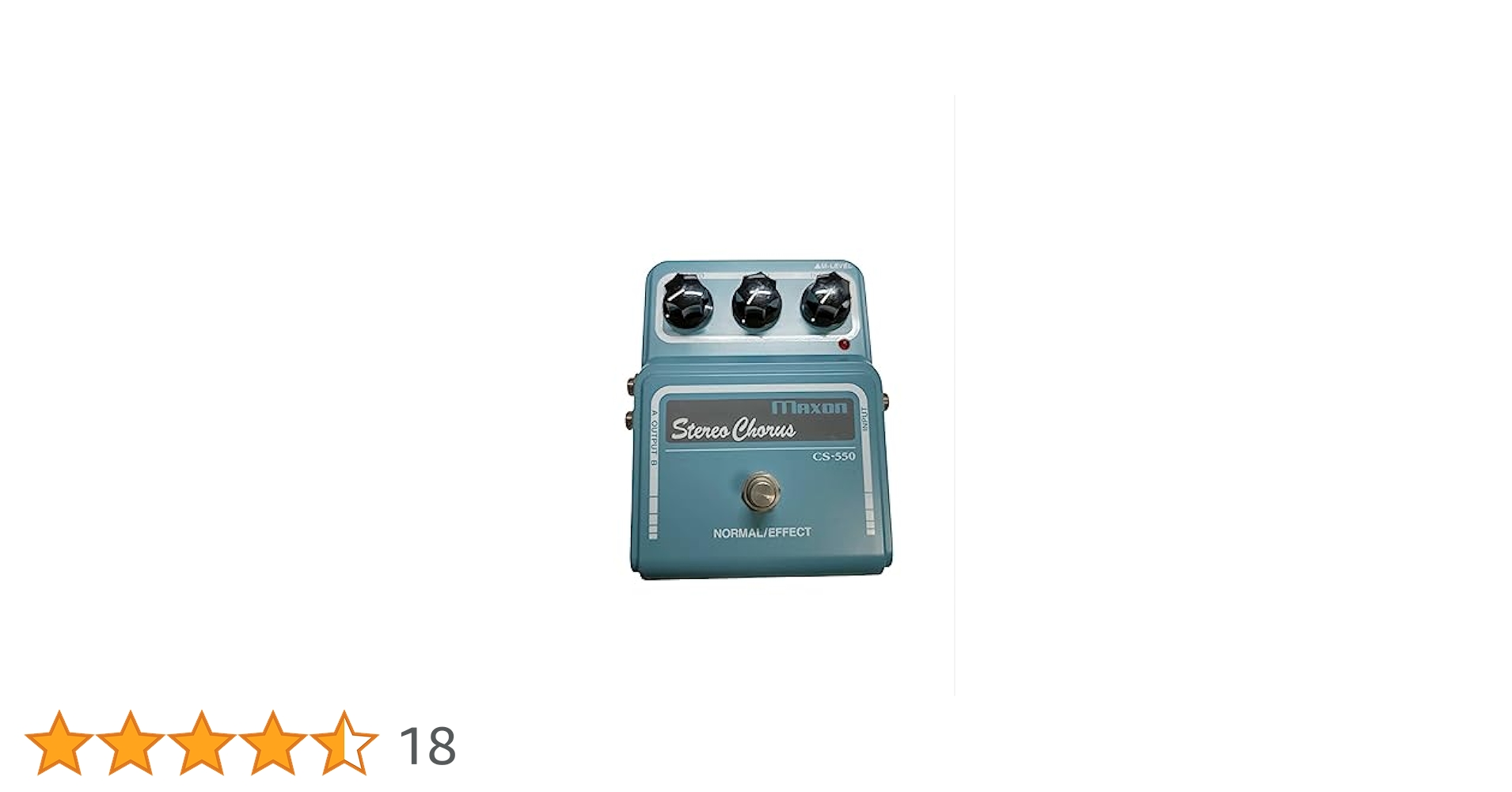 Amazon.co.jp: Maxon ギターエフェクター Stereo Chorus