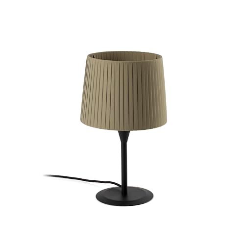 Mini lampe de table Faro SAMBA S verte pour éclairer un petit espace de bureau