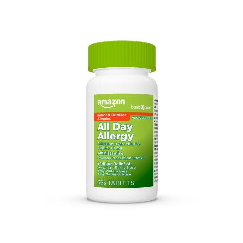 Amazon Basic Care All Day Allergy, Cetirizine Hydrochloride Tablets thumb #4