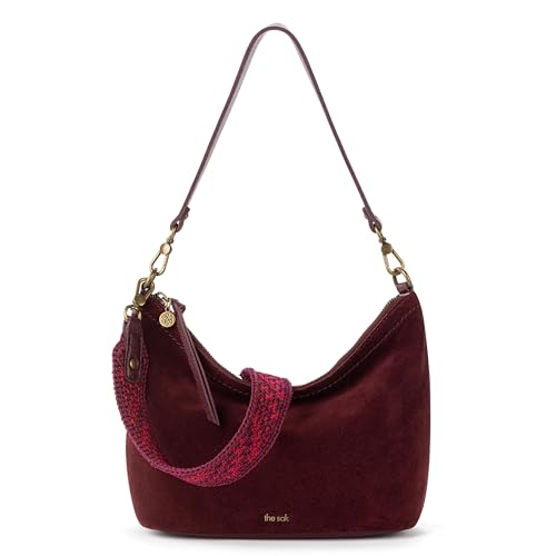 Image of The Sak Jasmine Small Hobo Bag - Leather Shoulder Purse with Zipper