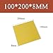 High-Temp Resistant 3240 Epoxy Fiberglass Sheet -100x200mm Electrical Insulation Board for DIY Projects & Industrial Use(100mmx200mmx8mm 1pcs)