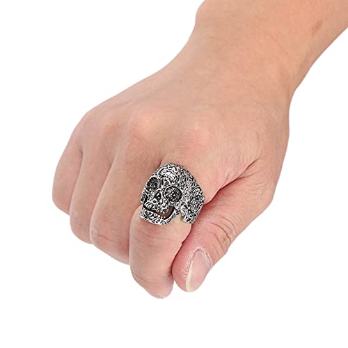Vintage Ring, Totenkopf Ring Set 3 Stück Legierung Cover