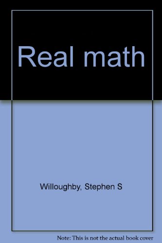 Real math 0896885100 Book Cover