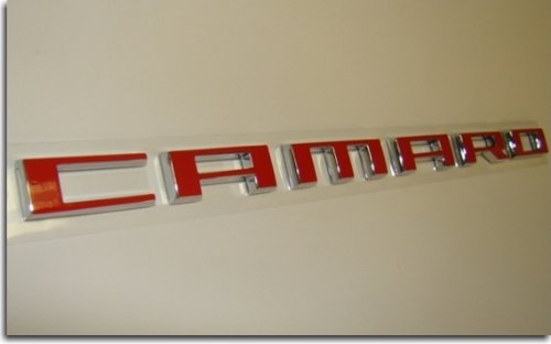 Reflective Concepts Fender Badge Overlay Decal - 2010-2015 Camaro Ls, Lt, Rs, Ss - (Color: Gloss White) #TOP3