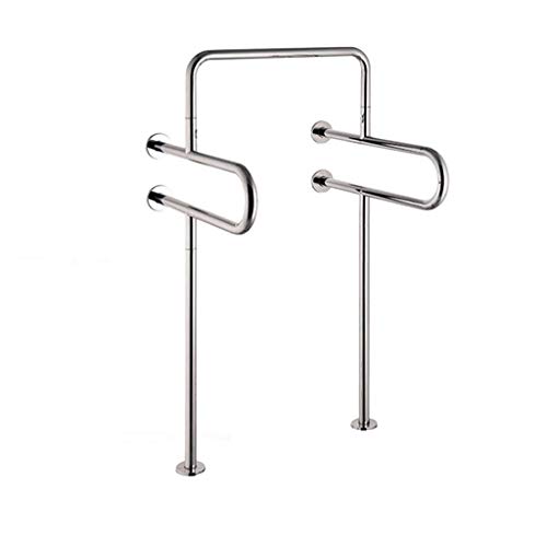 Badezimmer Haltegriffe Urinal Anti-Rutsch-Geländer, 304 Edelstahl Badezimmer Handlauf Metall Material Sicherheitsstütze Öffentliche Toilette
