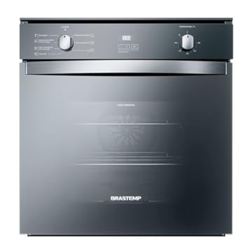 Forno de Embutir Elétrico Brastemp 84 Litros Inox Espelhado com Convecção e Timer Touch 220v