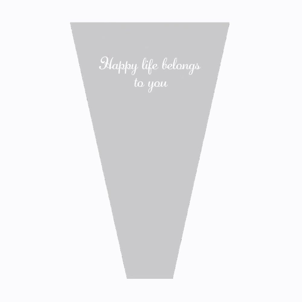 zaoalife Clear Flower Bags For Bouquets,50pcs Flower Sleeves Wrapping Bags,Clear Bouquet Sleeve Cellophane Sleeves Floral Wrapping Paper Florist