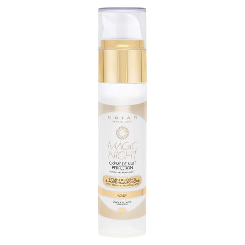 Crème de nuit anti-âge soin lissant raffermissant acide hyaluronique et rétinol