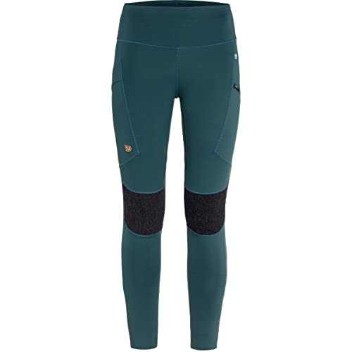 Image of Fjallraven Abisko Women's Trekking Tights - Moisture Wicking Fabric, Lightweight, Comfortable, Stretch - Hiking, Trekking