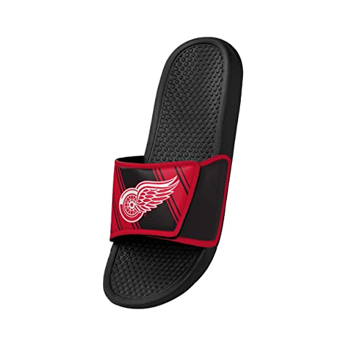 Image of FOCO Men's NHL Team Logo Sport Shower Legacy Slide Flip Flop Sandals