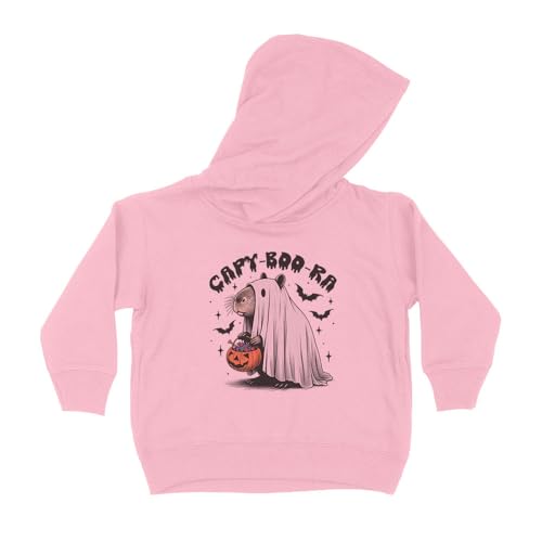 Capy-Boo-Ra Kids Hoodie Sweatshirt Toddler 2T Light Pink