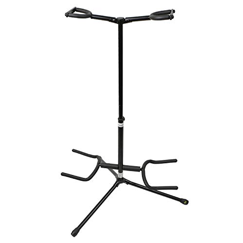 Rocket GST02BK - Soporte doble para guitarra