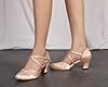 MINITOO Damen Latin Salsa Ankle Strap Tanzschuhe Hochzeit Prom Pumps Schuhe L617 Nude 6cm Absatz EU 39 #5