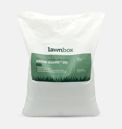 The Andersons Lawnbox Grass Guard DG 9-0-0 Premium All-Natural Corn Gluten Fertilizer - Covers up to 2 500 sqft. - 25lbs.
