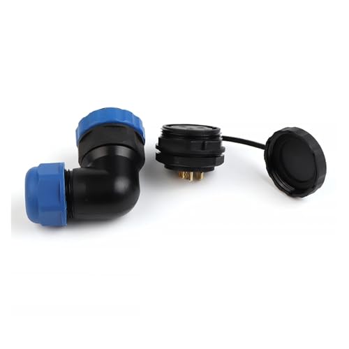 Conector SP28 codo contra flexión de cables en espacios reducidos de 2-26 pines SPW28-6L 5