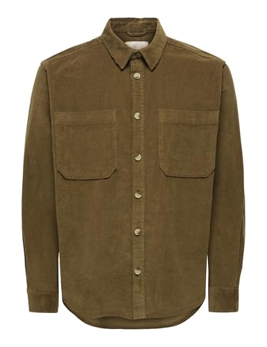Onsalp 2Pkt Washd Cord Ls Shirt Noos – Ansicht 1