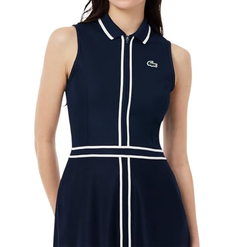 Lacoste Womens Sport Ultra Dry Heritage Trim Golf Dress2