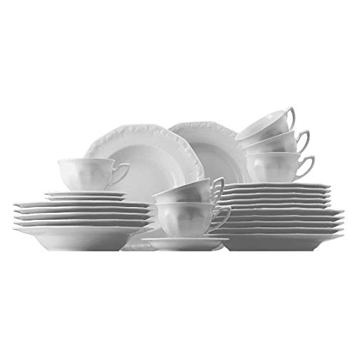 Rosenthal Maria - Set combinato 30 pezzi, colore: Bianco