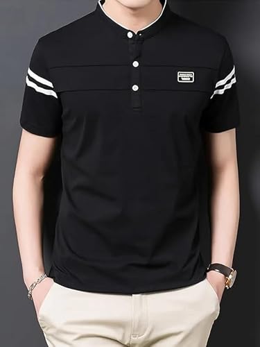 Image of Lymio Polo T Shirt for Men || T Shirt for Man || Collar T Shirt Style Men (Packs Also Available) (Polo-77-80)