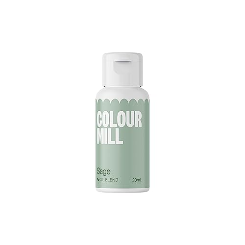 Colour Mill Oil-Based Food Coloring, 20 Milliliters Sage