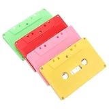 Décorations en forme de cassette audio : ces décorations sont en plastique résistant, ne se cassent pas et ne se décolorent pas. cassette audio vierge