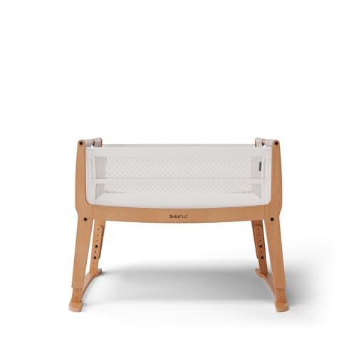 Snuz Pod Studio Next to Me Krippe – tragbares, leichtes Babybett mit Reißverschluss an der Wand, 3D atmungsaktive Matratze und 6 Höheneinstellungen – ideales Heim- und Reisebett mit Rollen, Stockholm Snuz Pod Studio Next to Me Krippe – tragbares, leichtes Babybett mit Reißverschluss an der Wand, 3D atmungsaktive Matratze und 6 Höheneinstellungen – ideales Heim- und Reisebett mit Rollen, Stockholm