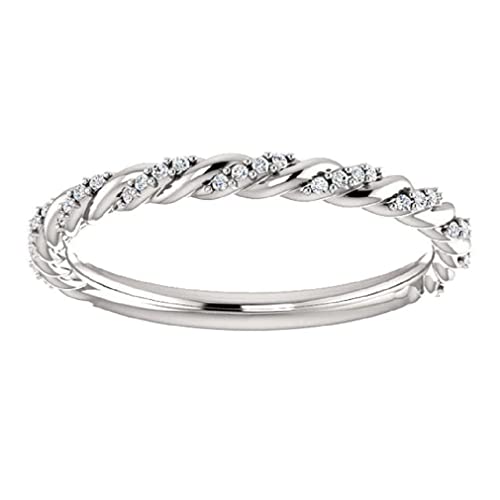 Love Band 0.15 CT Moissanite Matching Comfort Fit Band Colorless Moissanite Engagement Ring Wedding Band Silver Solitaire Vintage Antique Anniversary Diamond Moissanite Ring Elegant Band2