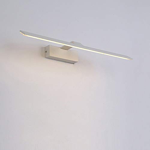 Miroir avant lumière LED moderne pour éliminer les ombres du visage dans la salle de bain