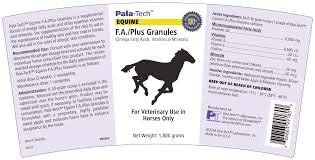 Equine Supplements FA Plus Granules (4 lb) –Vitamin A & Vitamin E Supplement for Horses – Omega-3 Fatty Acids – Aids Skin, Coat & Overall Health