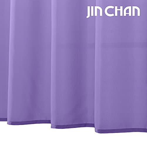 Jinchan JCCQFOMBRE-7072C04 Ombre Shower Curtain Lilac thumb #6