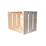 Artesanías Ramírez - Huacal MDF 6mm Para Decoración De Hogar - Canastas Organizadoras Con Esquinas Redondeadas - Centro...