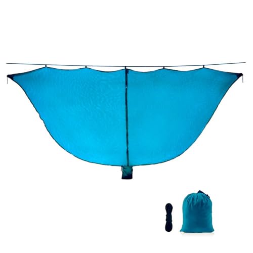 Protector contra moscas al aire libre para protección contra insectos durante actividades de camping (azul)