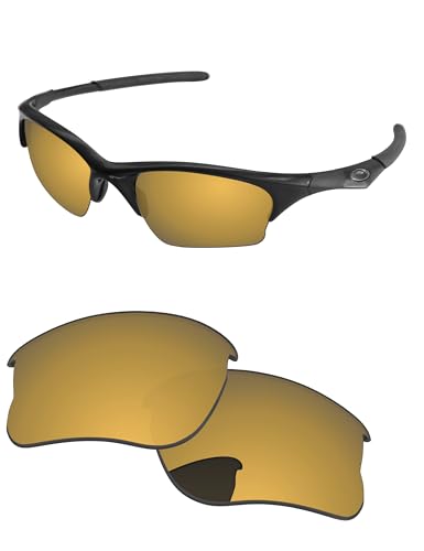 Image of Replacement Lenses for Oakley Half Jacket XLJ 60mm Sunglass - Precision Fit, UV Block & Impact Resistant