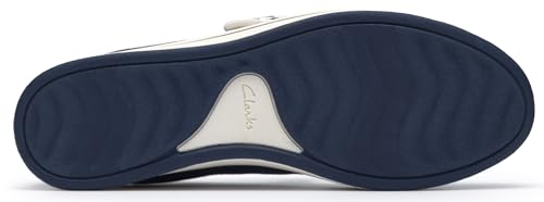 Clarks Clarks Women's Breeze Janey Navy Textile Wide 10