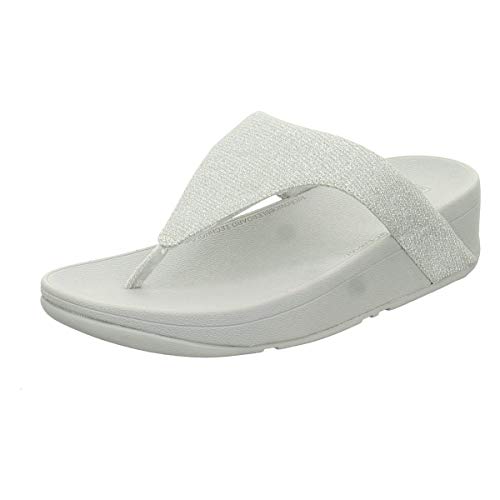 Image of FitFlop Women's LULU Suede Toe-Post Sandals | Lightweight Summer Walking Sandals with Cushioned Comfort, Arch Support & Grip