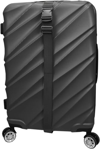 MAGARROW Alças de bagagem utilitárias longas de 152 cm com fivela ajustável (preta (pacote com 4), 3