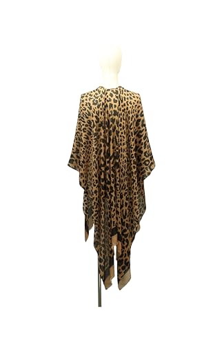 kate spade new york Women's Regal Leopard Ruana3