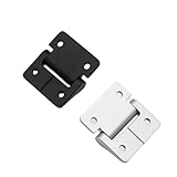 Zinc Alloy Damping Hinge Industrial Equipment Load-Bearing Torque Free Stop Arbitrary Positioning 1Pcs(Silvery,2.3N.m)