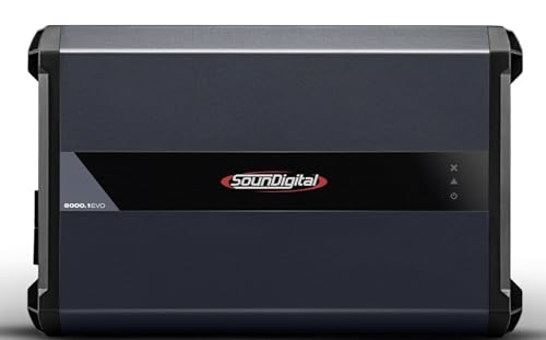 SounDigital 8000.1 EVO 8000W Monoblock Amplifier